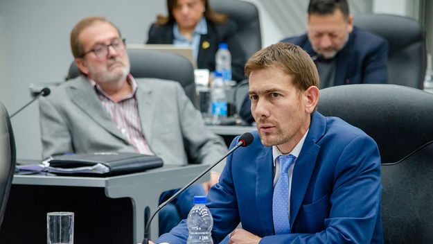 Javier Torroba, el diputado de la UCR de La Pampa que desafió al jefe de bloque, Poli Altolaguirre, en plena campaña electoral antes de las legislativas.