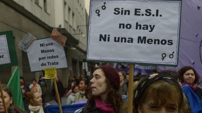 educacion sexual en todas las escuelas: el reclamo del tercer dia de paro docente