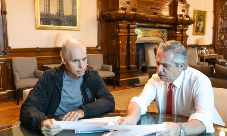 Fernández y Larreta Casa Rosada Fernández y Larreta Casa Rosada