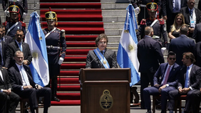 Javier Milei, presidente de Argentina