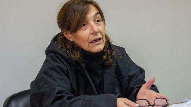 María Inés Laurini, concejala de azul, lidera la lista de Fuerza Patria en la Séptima sección.