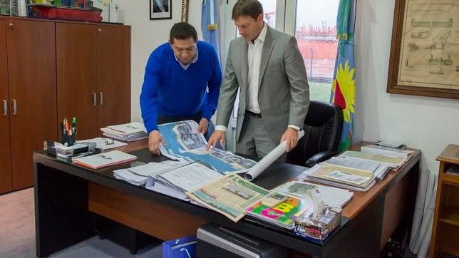 anuncian la construccion de un paseo publico en el puerto la plata