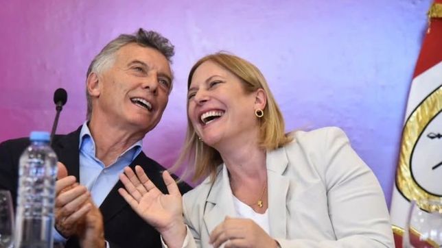 Mauricio Macri y Gisela Scaglia. 