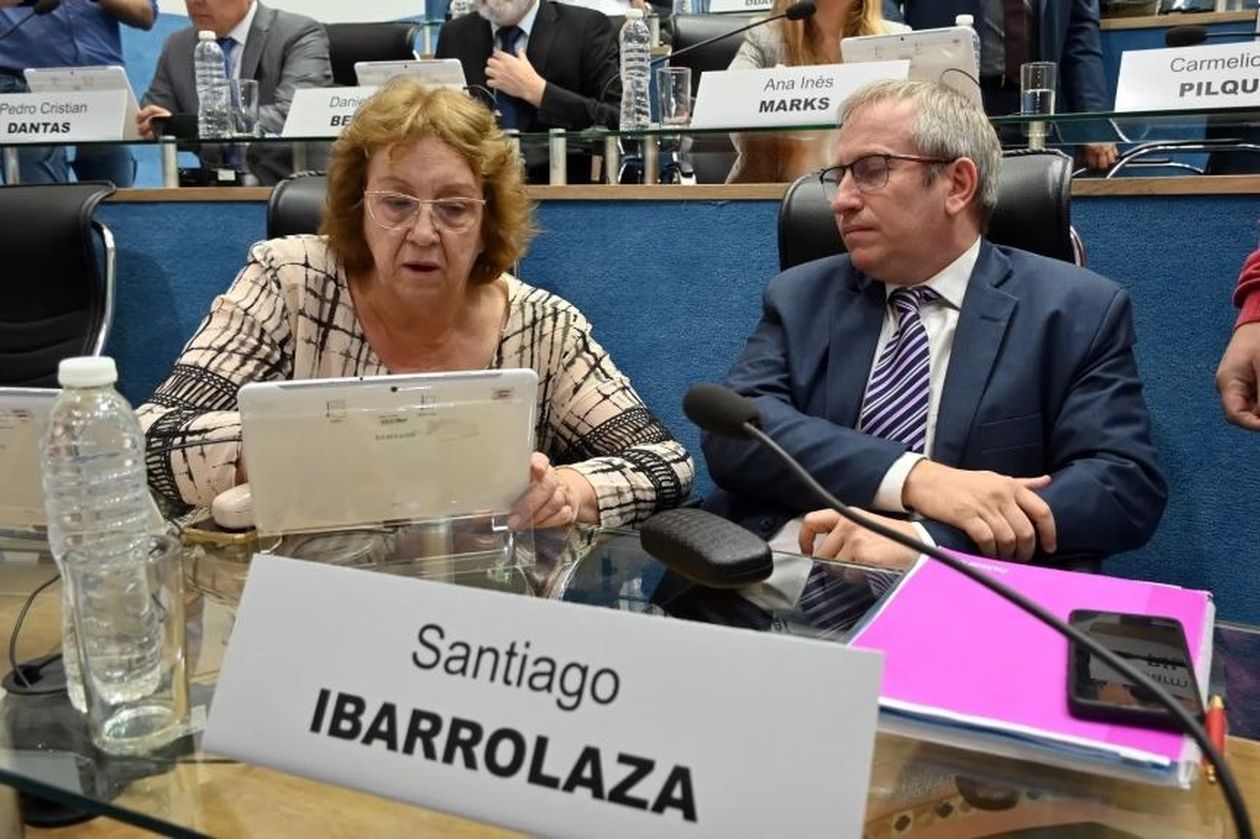Patricia Mac Kidd y Santiago Ibarrolaza de Cambia Río Negro.