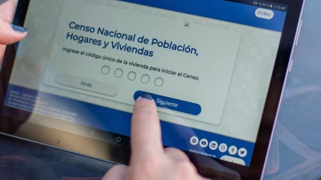 arranco el censo 2022 y se puede responder online hasta el 18 de mayo