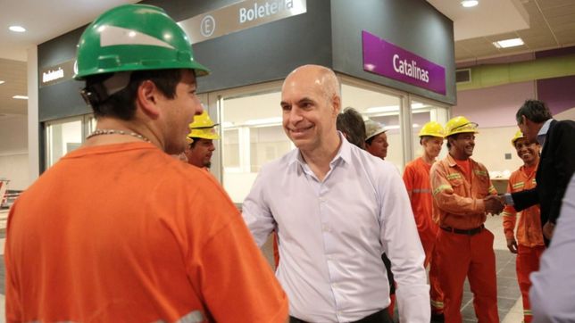 cfk, larreta y metrovias, historia de la morosa extension de la linea e