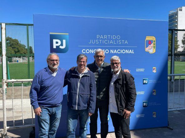 Luis Basterra, Germán Martínez, Julián Domínguez y Roberto Feletti.