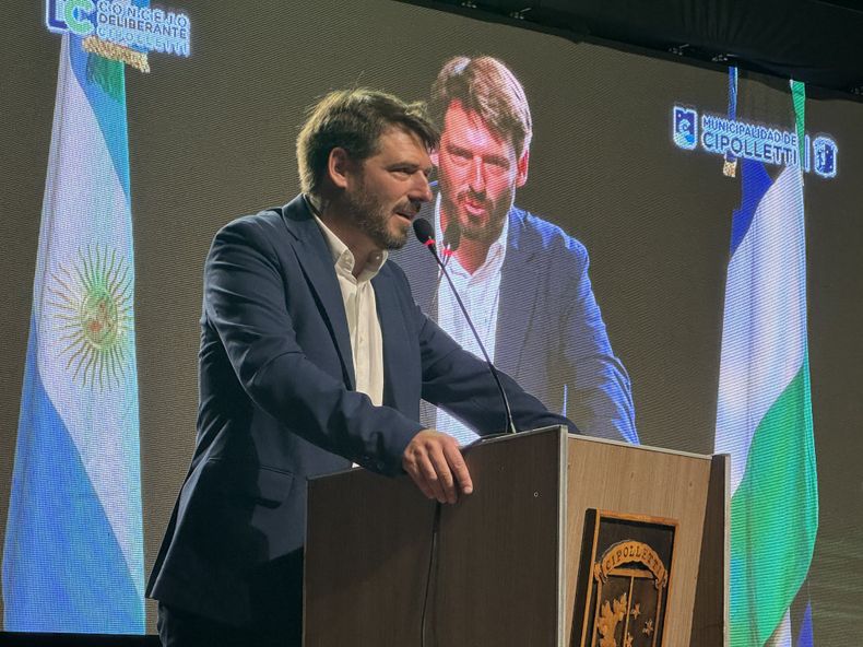 Rodrigo Buteler, intendente de Cipolletti y presidente de Juntos Somos Río Negro.&nbsp;
