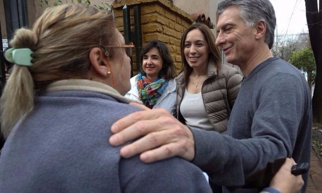Macri timbreo 2017 con Vidal