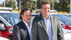 Massa maniobra en la interna de Todos y se apura a saludar a Sáenz