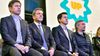 Kicillof, Massa, De Pedro y Kirchner. Kicillof, Massa, De Pedro y Kirchner.
