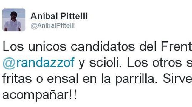 ex intendente de chivilcoy ningunea a precandidatos k y luego se arrepiente