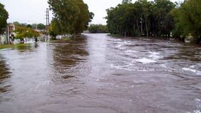 Las inundaciones ponen en alerta al interior bonaerense