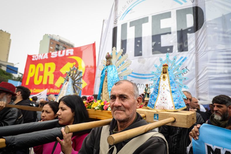La CGT, UTEP y la izquierda marcharán por San Cayetano (Archivo)