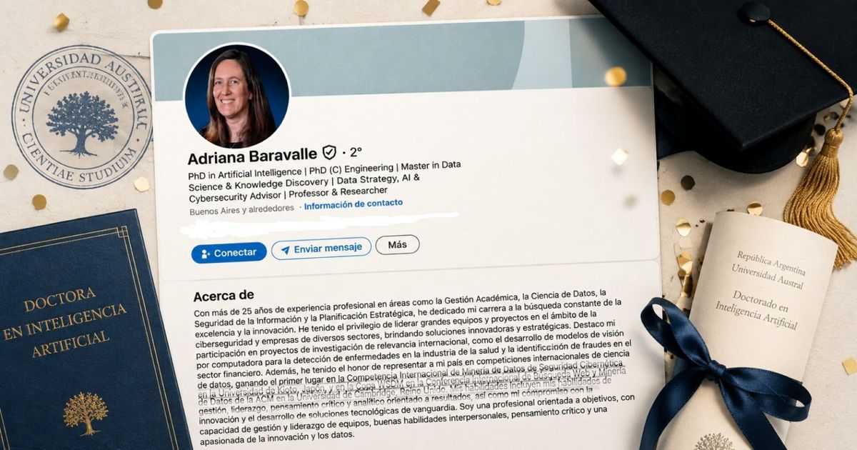 La doctora IA de Javier Milei: quién es Adriana Baravalle, la nueva secretaria de Ciencia y ... thumbnail