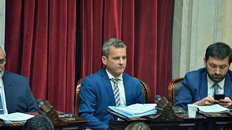 Mariano Campero en la Cámara de Diputados.&nbsp;