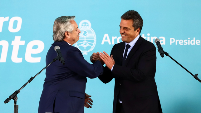 Alberto Fernández y Sergio Massa