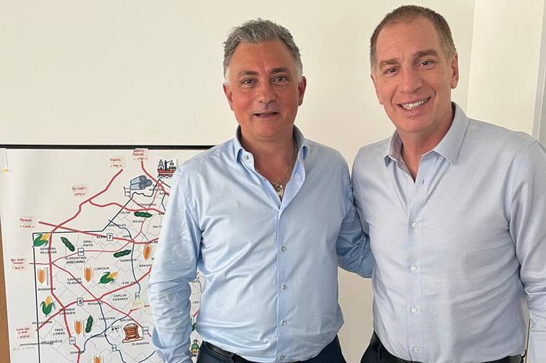 Sebastin Pareja y Diego Santilli