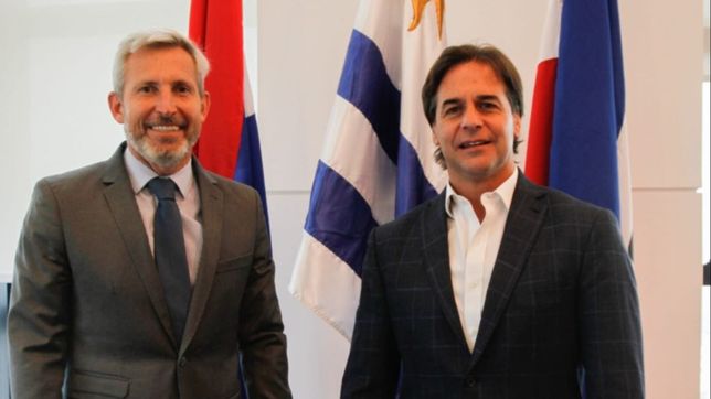 frigerio visito a lacalle pou para aceitar el vinculo de entre rios con uruguay