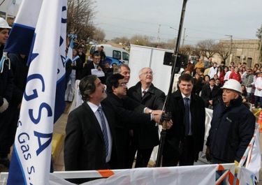 Arlía inauguró en Lincoln una planta de gas licuado