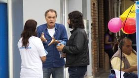 Ibarra llamó a votar a Lousteau en el ballotage