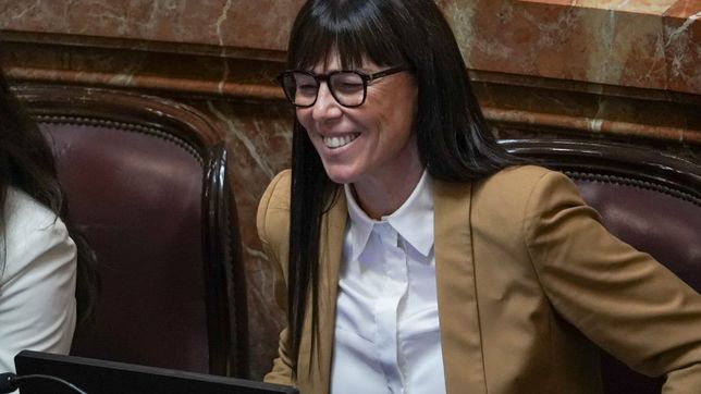 La representante de Neuquén, Julieta Corroza debutó en el Senado.