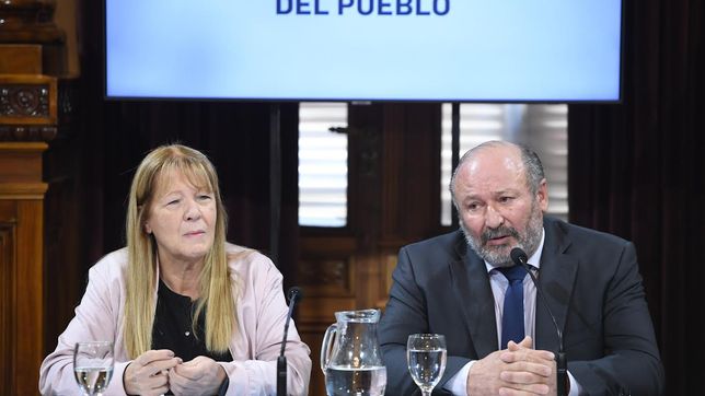 El senador Daniel Kroneberger (UCR) y la diputada Margarita Stoblizer, referentes de la oposición que manejan la elección del Defensor del Pueblo.&nbsp;