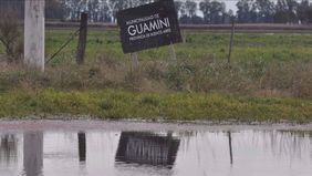 Inundaciones: preocupante situación en la zona de las Encadenadas del Oeste