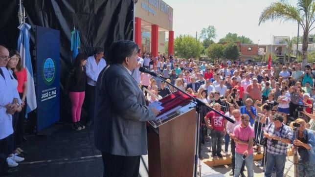 jose c. paz: ishii inauguro el octavo hospital desde 2016