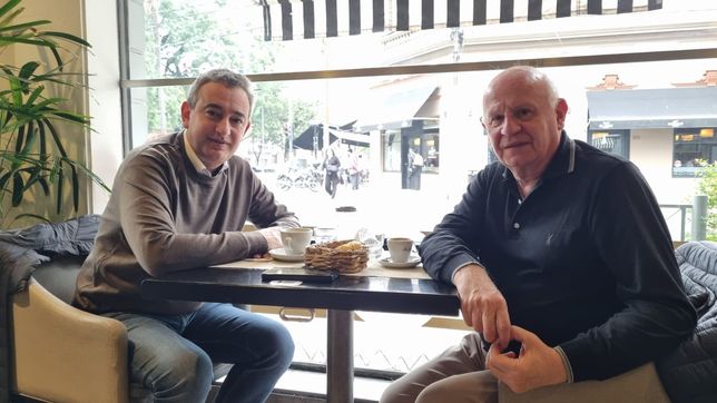 Pablo Javkin y Miguel Tessandori, rivales en las urnas y ahora socios políticos