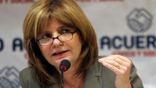 patricia bullrich: niembro esta en una situacion personal complicada