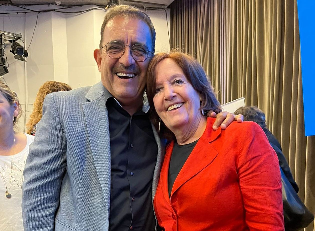 Ricardo Moreno y Alejandra Vigo.