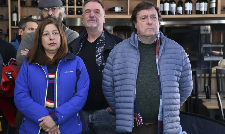Arabela Carreras y  Alberto Weretilneck.