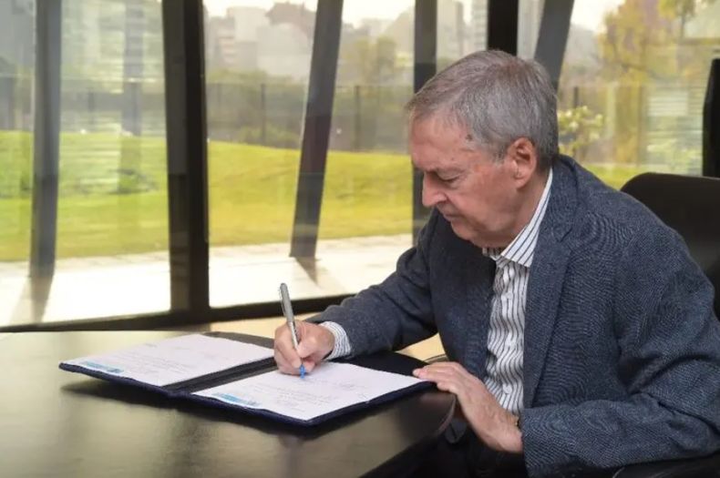 Juan Schiaretti, gobernador de Córdoba y precandidato a Presidente de la Nación.&nbsp;