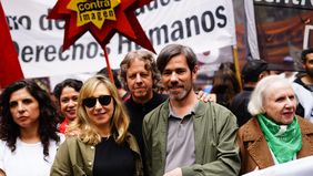 Con Bregman a la cabeza, la Marcha de la Bronca de la izquierda copó el centro porteño