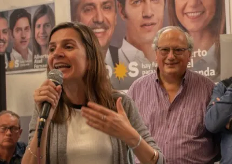 Fernanda Raverta y Daniel Di Bártolo.