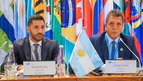 El ministro de Economía, Sergio Massa, se reunió con el directorio del Banco de Desarrollo de América Latina y acordó un desembolso de US$840 millones para el país.&nbsp; &nbsp;