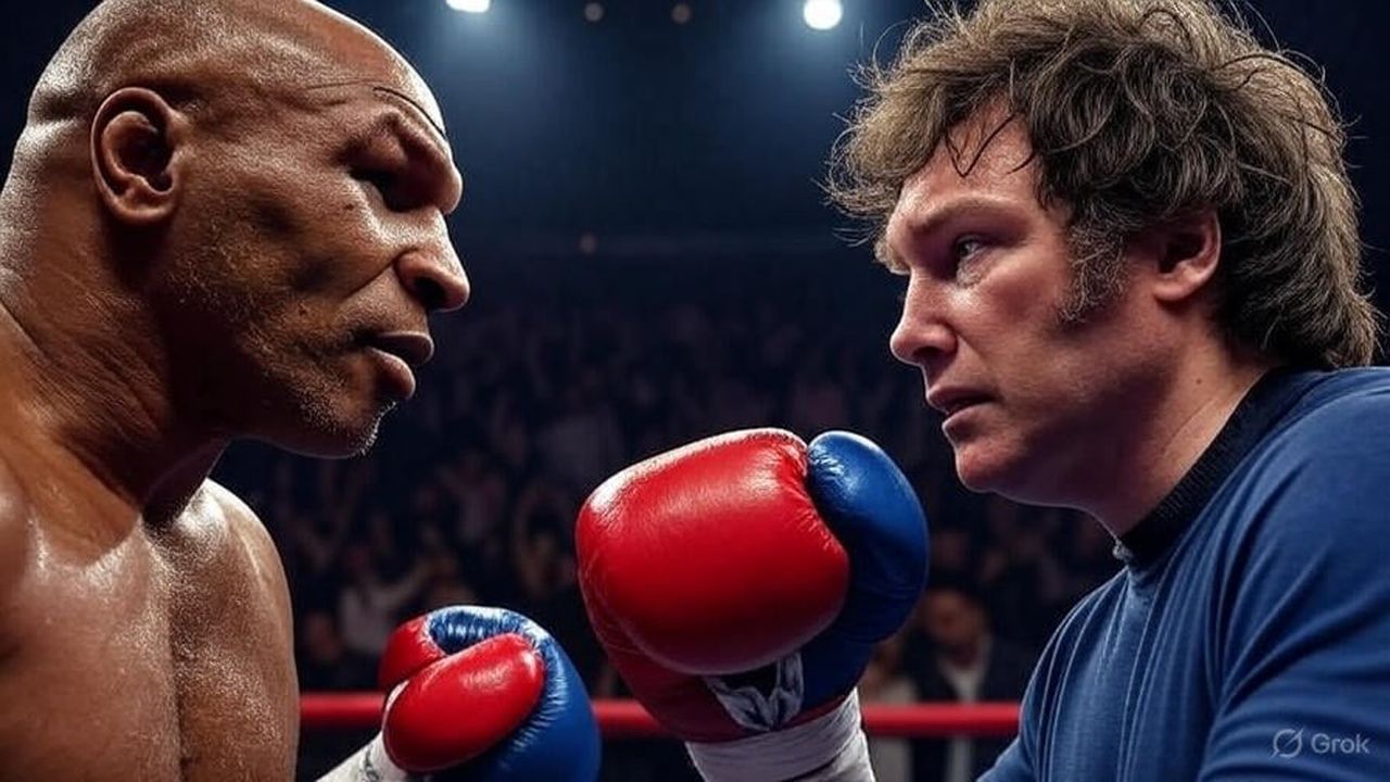 Mike Tyson y Javier Milei