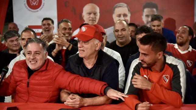 con grindetti en campana por la gobernacion, independiente esta otra vez al rojo vivo