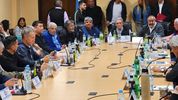 El Consejo Directivo de CGT en la sede de Azopardo