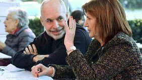 Horacio Rodríguez Larreta y Patricia Bullrich