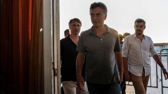 con agenda contaminada, cierre a las apuradas y mutis por el foro en chapadmalal