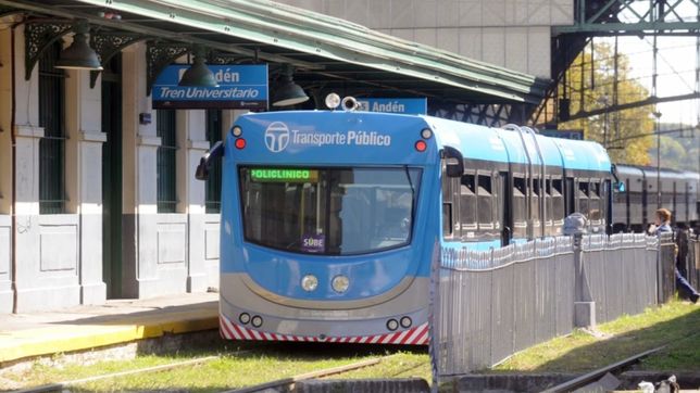 la ucr impulsa la creacion de un tren que recorra la circunvalacion de la plata
