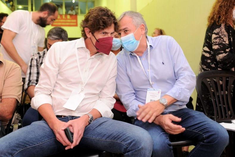 Martín Lousteau y Gerardo Morales
