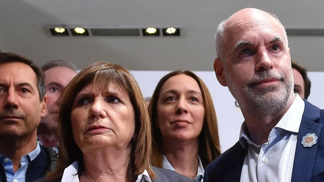 Patricia Bullrich y Horacio Rodríguez Larreta.