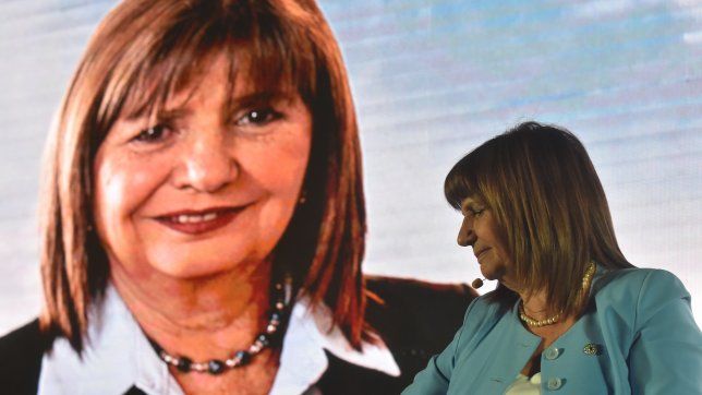 Bullrich en la presentación de su libro. FOTO: Pablo Cuarterolo.