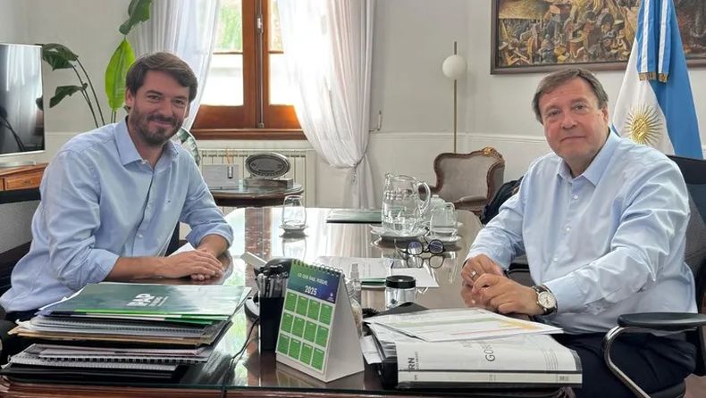 Rodrigo Buteler y Alberto Weretilneck.&nbsp;
