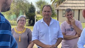 Pedro Dellarossa no descuida el pago chico rumbo a las elecciones en Marcos Juárez de 2026. 
