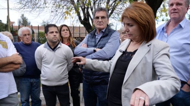 el halcon bullrich baja al conurbano rodeado de ultraliberales y palomas conversas