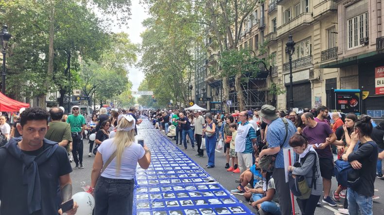 Los organismos de derechos humanos unificaron sus marchas por primera vez desde 2006.&nbsp;(Foto: Victoria Gesualdi)